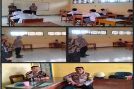 Bhabinkamtibmas Bersinergi dengan Guru SMKS 13 Yama Karya Kota Bengkulu Laksanakan Sosialisasi Kenakalan Remaja