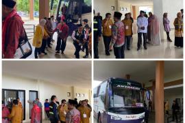 Optimal Berikan Pelayanan Kepada Masayrakat, Personel Polsek Selebar Lakukan Pengamanan Kedatangan CJH 