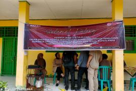 Polsek Ketahun Monitoring Langsung Tes PPS Pilkada Tahun 2024