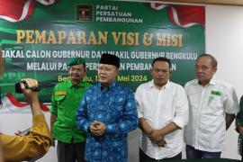 Siap Maju Pilgub Bengkulu 2024, Rohidin Mersyah Paparkan Visi-Misi di PPP