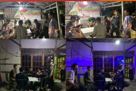 Sambangi Pemuda Lagi Bermain Song, Personel Polresta Bengkulu Sampaikan Imbauan Jaga Kamtibmas Kondusif 