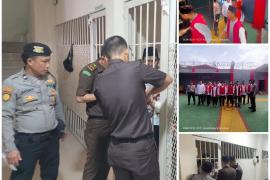 Jalani Persidangan 63 Tahanan Dikawal Polresta Bengkulu 