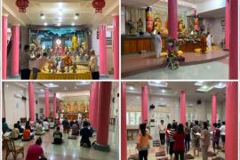 Beri Rasa Aman Saat Hari Raya Trisuci Waisak 2568 BE 2024, Polresta Bengkulu Laksanakan Pengamanan  