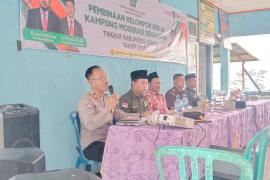 Kasat Binmas Polres Lebong Jadi Narasumber Pembinaan Pokja Kampung Moderasi Beragama