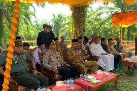 Kapolres Kaur Hadiri Pelatakan Batu Pertama Pembangunan Gereja Katolik 