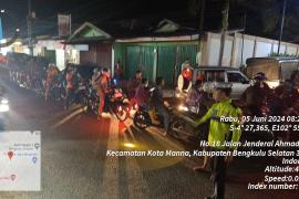 Antisipasi Bali dan Ciptakan Kamseltibcarlantas, Sat Lantas Polres BS, Giatkan Patroli Blue Light