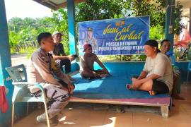 Jumat Curhat Bhabinkamtibmas Polsek Ketahun Tatap Muka Bersama Warga