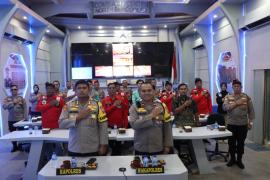 Kapolres Bengkulu Utara Menghadiri Vicon Dialog Penguatan Internal Polri Menuju Polri yang Presisi untuk Menuju Indonesia Emas 