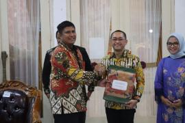 Kapolres Bengkulu Utara Hadiri Pisah Sambut Kajari Bengkulu Utara di Balai Daerah 