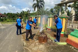 Jumat Berkah, Polsek Padang Jaya Laksanakan Giat Bakti Religi