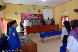Polsek Ketahun Hadiri Pelantikan Pantarlih dan Bimtek di Desa Air Sekamanak