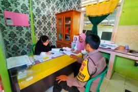 Bhabinkamtibmas Sambang Ke Puskesmas Dalam Rangka Percepatan Stunting