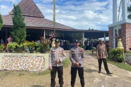 Untuk Keamanan dan Kenyamanan, Polisi Rutin Laksanakan Pam ibadah Gereja Setiap Hari Minggu