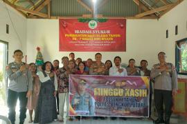 Minggu Kasih, Polsek Ketahun Sambangi Kegiatan Ibadah di Gereja GSKBS