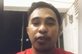 Achmad Akbar, Wakil ketua IKA (Ikatan Alumni) PMII Papua Barat  Daya, saat memberikan testimoninya pada Senin (22/07/2024).