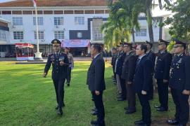 Kapolres Kaur Pimpin Upacara HUT Bhayangkara ke-78 Tahun 2024