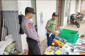 Patroli Antisipasi 3C, Polsek Ketahun Berikan Himbauan Kamtibmas di Pasar KTM Lagita
