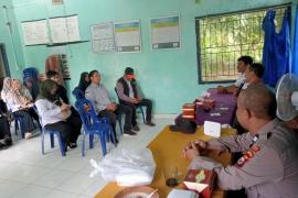 Polsek Kotapadang Jumat Curhat di kantor Camat Kecamatan Sindang Beliti Ilir 