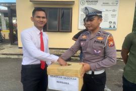 Gerakan Sedekah Bersama Polsek Ketahun Untuk Bantu Sesama
