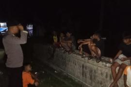 Jaga Kamtibmas, Personel Polsek Muara Sahung Patroli Presisi Diseputaran Pemukiman Penduduk