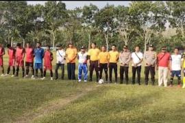 Polsek Padang Jaya Sukses Amankan Final Sepak Bola Dalam Rangka HUT RI Ke-79 Tahun 2024 