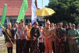 Kapolres Rejang Lebong Hadiri Pembukaan TMMD Ke-121 di Desa Belumai II 