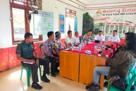 Kapolsek Ketahun Hadiri Rakor Jembatan Lembah Duri Bersama Bhabinkamtibmas