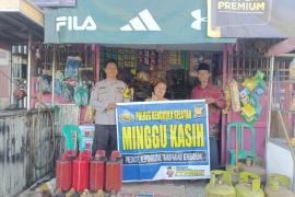 Kompulir Permasalahan Warga Secara Langsung, Kapolsek Pino Raya Adakan Minggu Kasih di Desa Nanjungan 