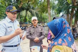 Grebek Pajak, Jasa Raharja Bengkulu Lakukan Sosialisasi Pemutihan Pajak Kendaraan 
