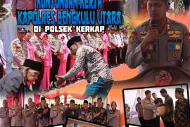 Kunjungan Kerja Kapolres Bengkulu Utara Ke Polsek Kerkap Pantau Kesiapan Polsek Hadapi Pemilukada