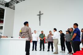 Tinjau Kesiapan Pengamanan, Kapolri Instruksikan Warga Terlayani dengan Baik saat Misa Agung Paus Fransiskus