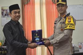 Jelang Pilkada 2024, Kapolres Rejang Lebong Kunjungi Pengadilan Agama Curup Kelas I B 