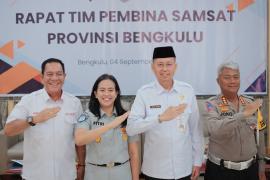 Jasa Raharja Dorong Optimalkan Program Kerja Tim Pembina Samsat Provinsi Bengkulu 
