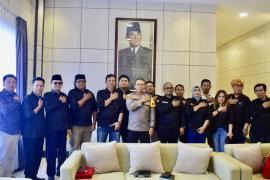 Audiensi dengan Kapolda, SMSI Bengkulu Nyatakan Mendukung Pilkada Damai