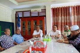 Silaturahmi dengan PWI, Puluhan Wartawan Doakan Sukatno Jadi Wakil Wali Kota Bengkulu