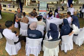 Dalam Rangka HARHUBNAS 2024, Jasa Raharja Bengkulu Berikan Layanan Pengobatan Gratis