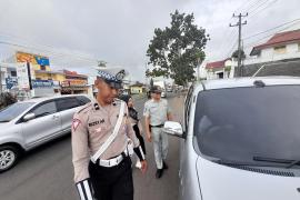 Tingkatkan Kepatuhan Pembayaran PKB Jasa Raharja Bengkulu Bersama Stakeholder Gelar Operasi Gabungan