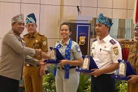 Kepala Jasa Raharja Bengkulu Terima Penghargaan dari Polda Bengkulu dalam Peringatan Hari Lalu Lintas Bhayangkara ke-69