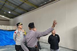 Mantap Praja, Kapolres Rejang Lebong Cek personil dan Sarana Prasarana gudang Logistik KPU