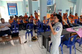 Sosialisasi Tugas dan Fungsi, Jasa Raharja Bengkulu Hadir sebagai Narasumber di ASDP Indonesia Ferry Pulau Baii Bengkulu