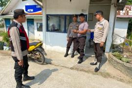 Pelihara Sitkamtibmas, Personel Polsek Nasal Patroli Rutin di Seputaran Wilkum 