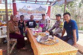 Polsek Padang Ulak Tanding Laksanakan Kegiatan Minggu Kasih Bersama Bhabinkamtibmas Tampung Asprasi Warga 