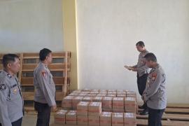 Polres Bengkulu Selatan Perketat Pengamanan Gudang Logistik KPU Jelang Pilkada 2024