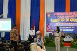 Jasa Raharja Sosialisasikan Safety Campaign dalam kegiatan Police Goes to Campus di Universitas Hazairin