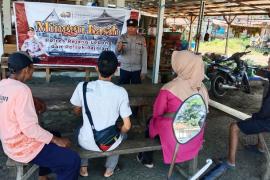 Polsek Padang Ulak Tanding Gelar Minggu Kasih Bersama Bhabinkamtibmas