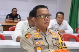 Polres Lebong Ikuti Zoom Meeting Terkait Pengamanan Distribusi Logistik Pilkada