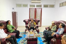Kapolres Rejang Lebong Rapat Koordinasi dengan Rektor UPP Curup Terkait Ketahanan Pangan