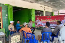 Polsek Kotapadang Gelar Jumat Curhat Bersama Warga Desa Durian Mas
