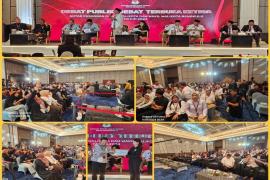 Polda Bengkulu, Polresta Bengkulu, dan Kodim 0407/Kota Bengkulu Laksanakan Pengamanan Debat Publik Paslon Walikota dan Wakil Walikota Bengkulu 2024