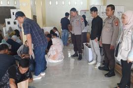 Polres Bengkulu Selatan Perketat Pengamanan Gudang Logistik KPU Jelang Pilkada 2024
